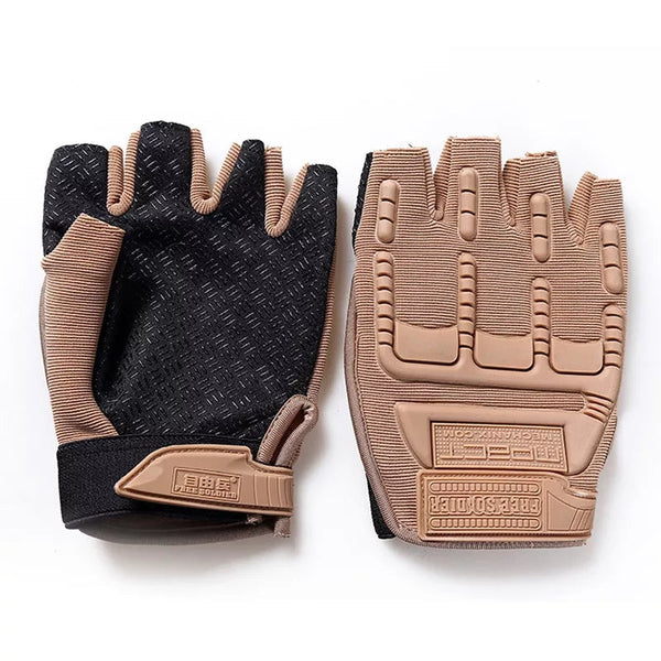 Outdoor Non-Slip Half Finger Gloves