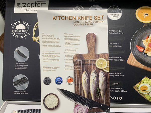 Zepter Knife Set 6 Pieces imported Quality