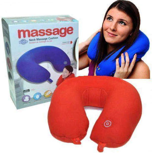 Hanif Trades Neck Massage Cushion, Very Comfortable Fabrics Easy To Carry