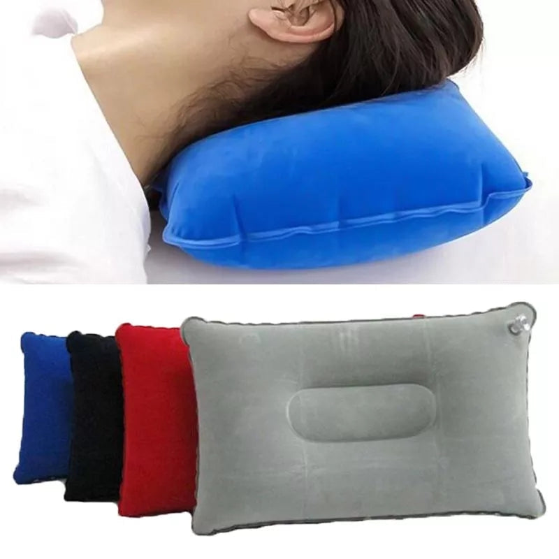 Ultralight Inflatable Pillow PVC Fabric Air Pillow for Camping & Travelling