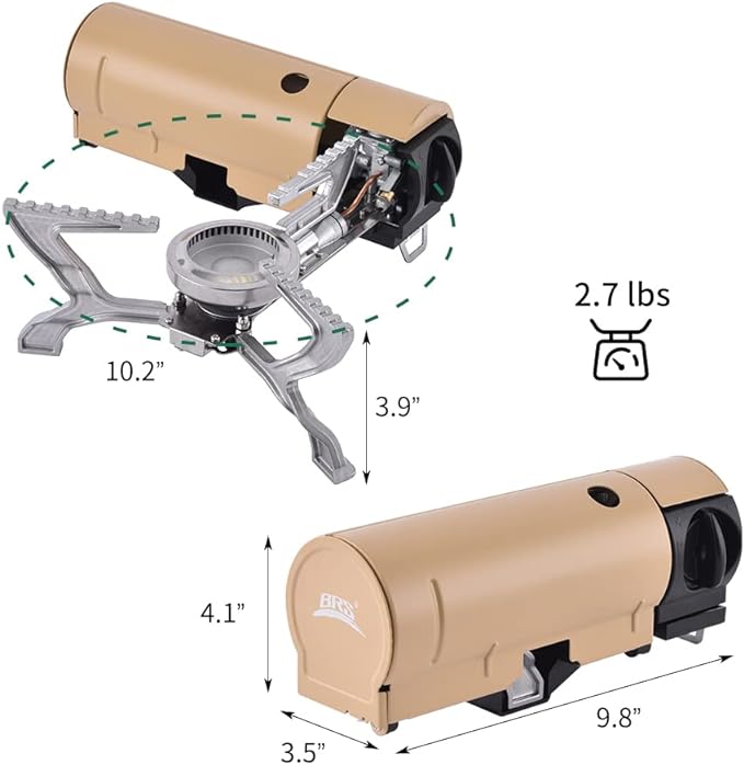 Foldable Compact Cassette Stove