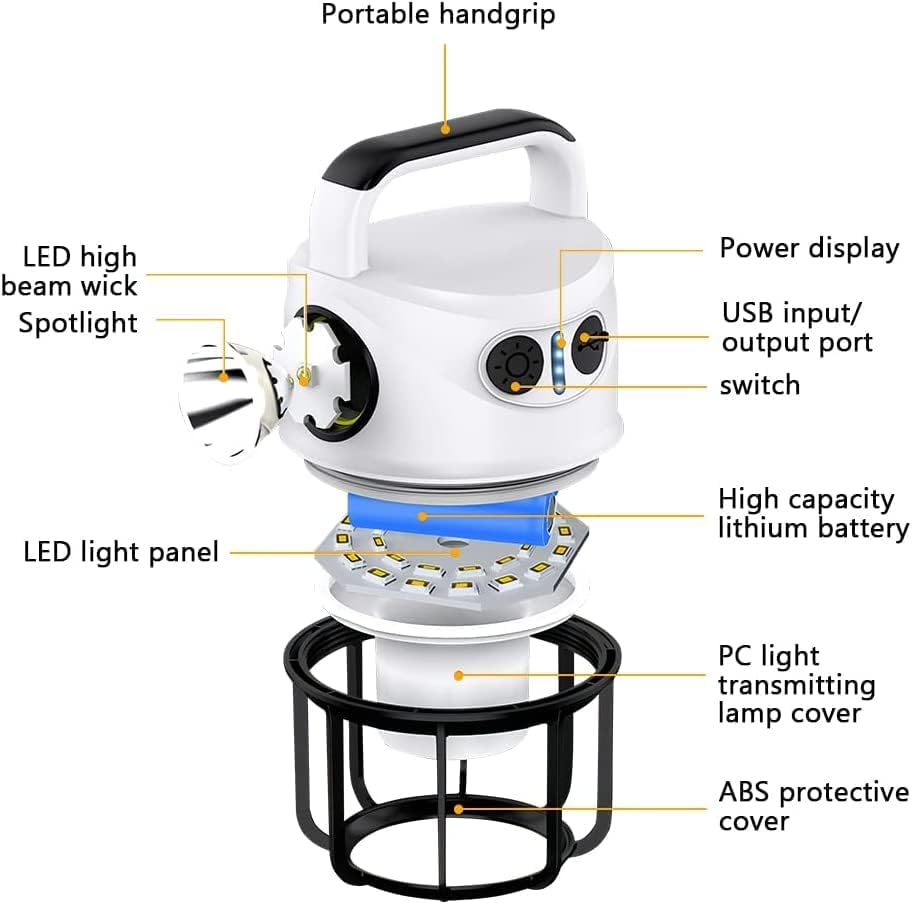 2 in 1 Camping Light