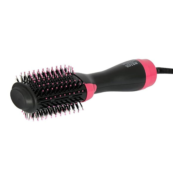 Hanif Trades 3-In-1 Electric One Step Hair Straightening Brush One Step Hot Air Brush Dryer + Styler