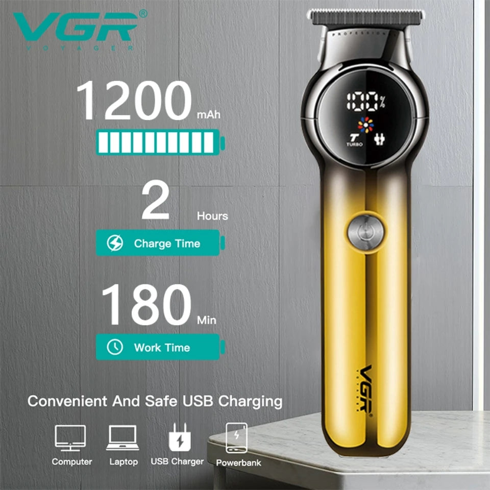 VGR V-989 Rechargeable Professional Hair & Beard Trimmer