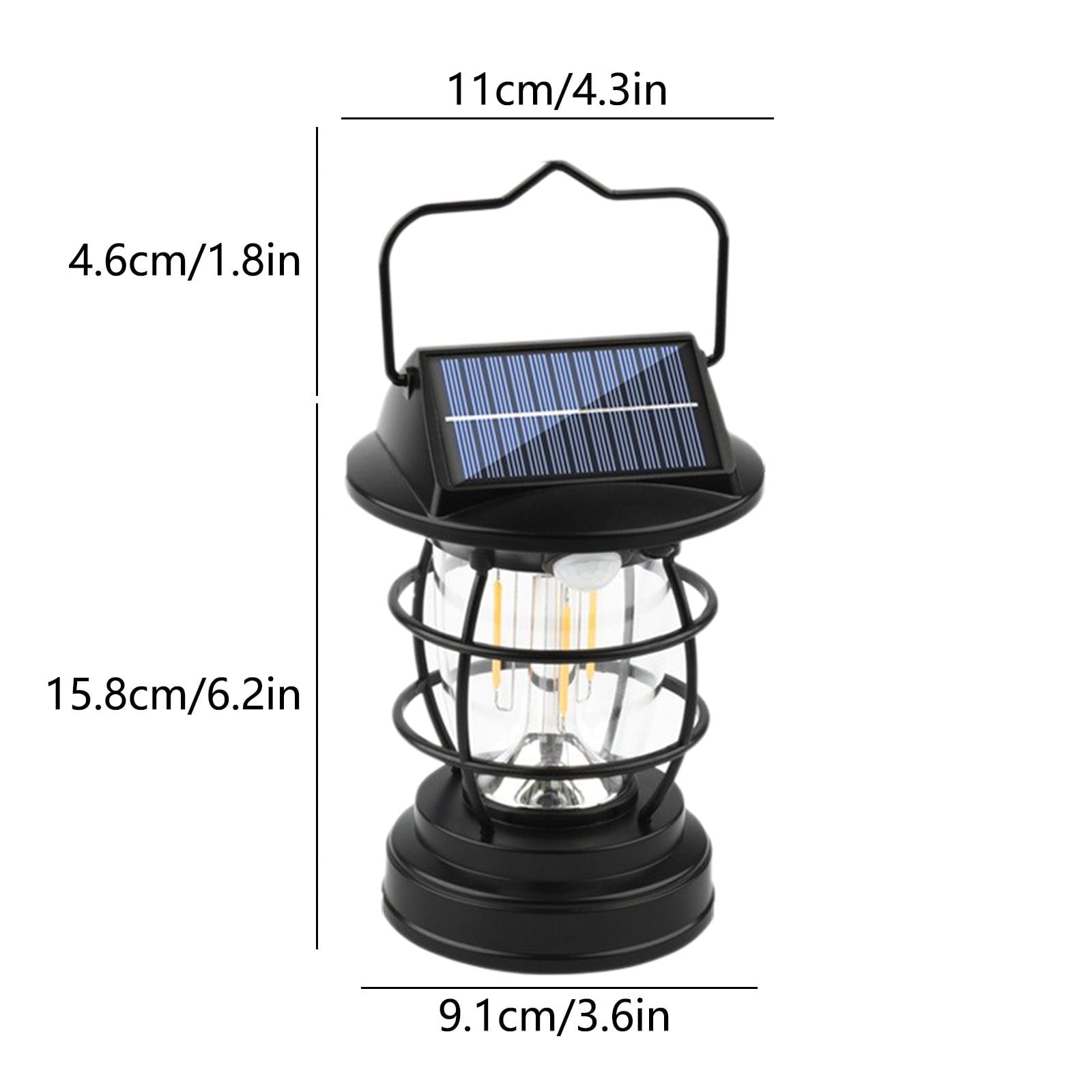 Solar Induction Portable Camping Lantern