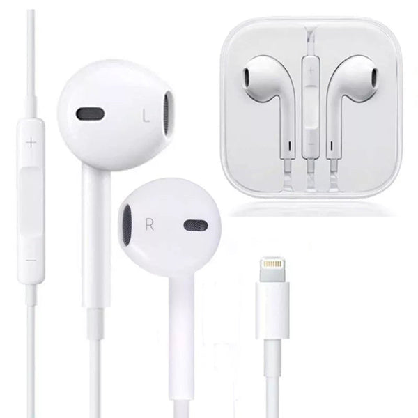 Original Stereo Earphones with Mic for iOS & Android