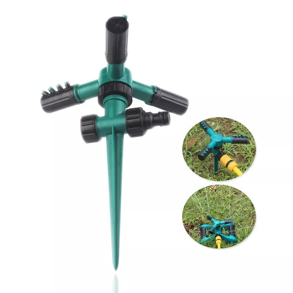 Automatic 360 Rotating Adjustable Garden Water Sprinklers