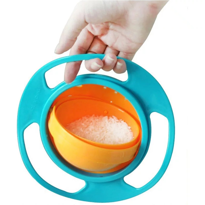 360° Rotatable Baby Feeding Universal Gyro Bowl