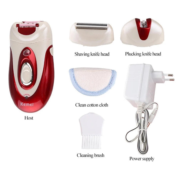 Rechargeable Hair Epilator Painless Women's Hair Remover