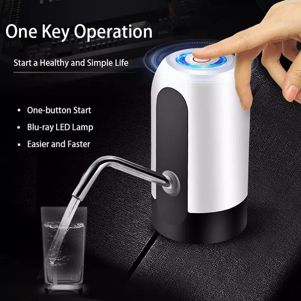 Water Bottle Pump, USB Charging Automatic Water Pump