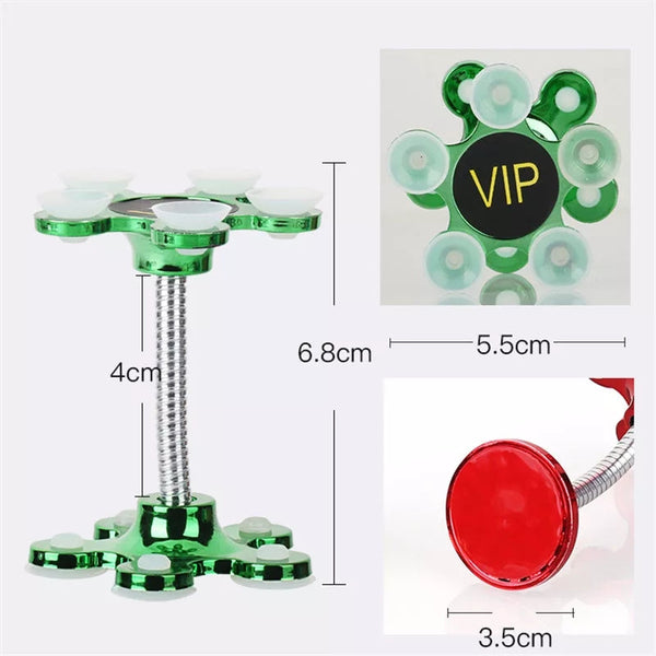 2 Pcs Magic Sucker 360 degree Rotatable Mobile Stand