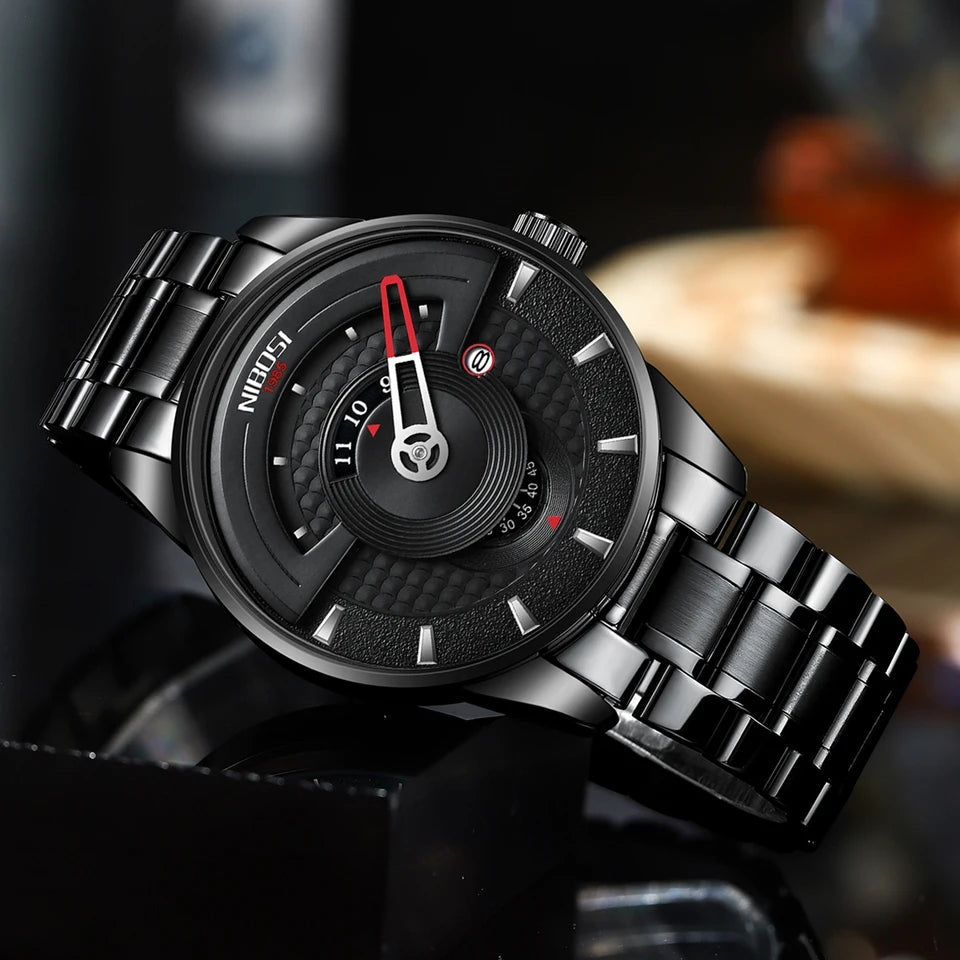 Dinar Brand Luxury Unique Watch for Men New Fashion Business Quartz Men’s Wristwatch