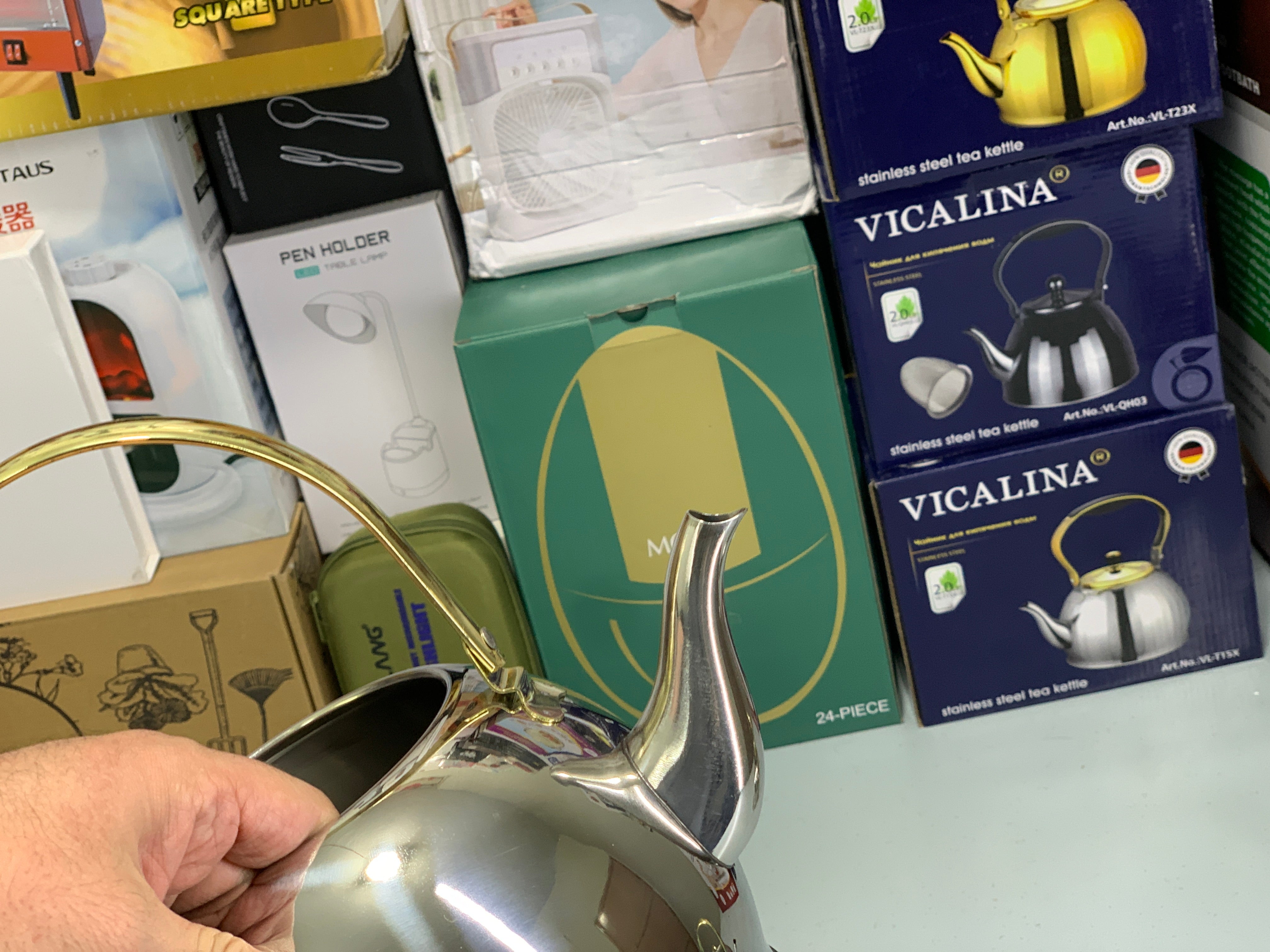 Karkmos Turkish Brand Stainless Steel Tea Kettles | Tea Pots