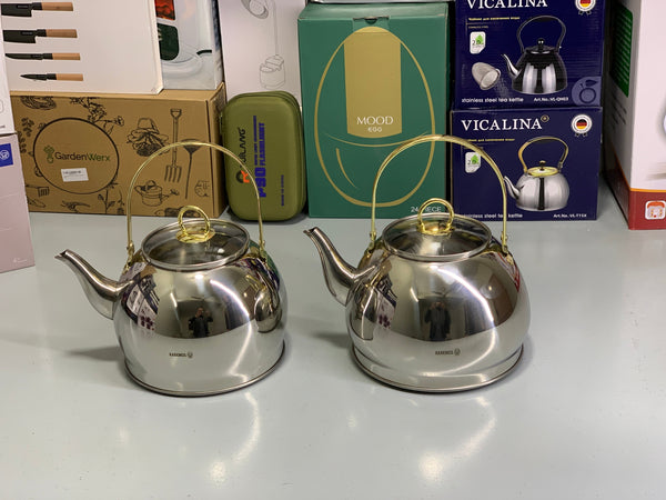 Karkmos Turkish Brand Stainless Steel Tea Kettles | Tea Pots