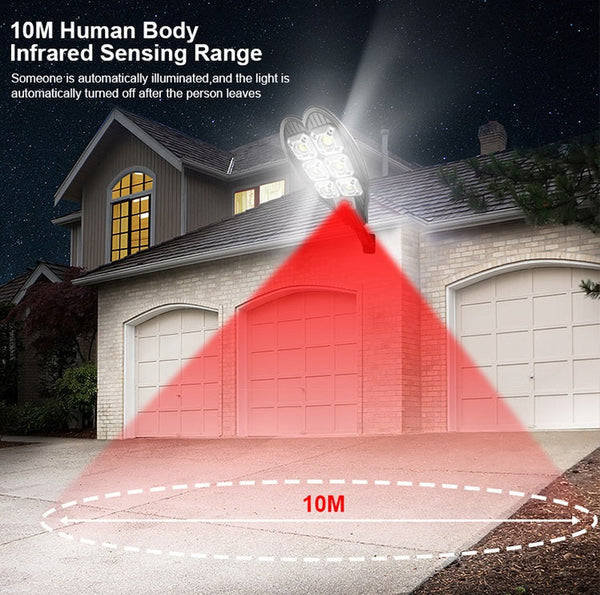 LED Motion Sensor Solar Street Light