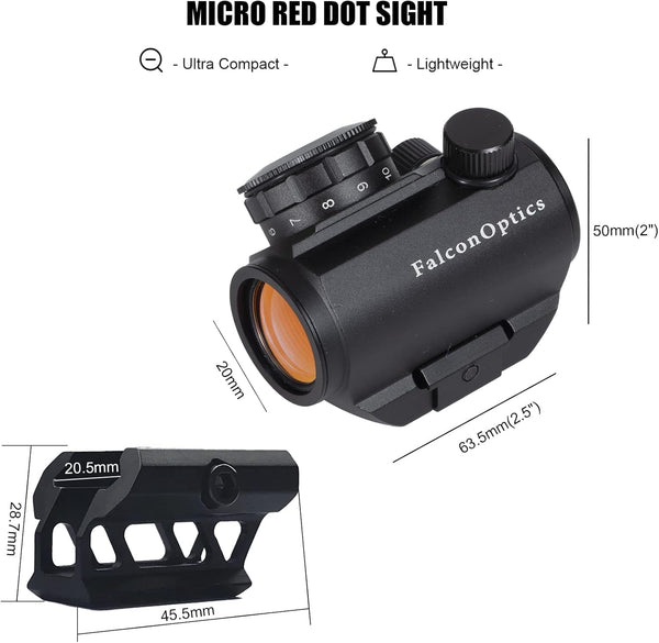 M1K Tactical Red Dot Sight