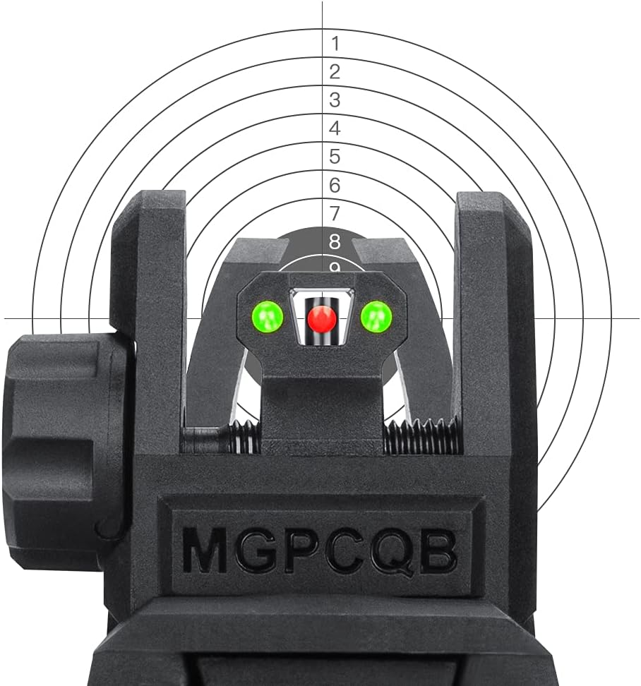 Fiber Optic Sights with Green and Red Optics Dots