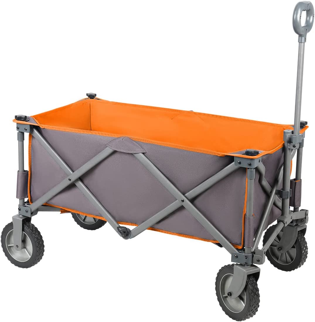 Portable Folding Wagon Cart Ourdoor Camping Heavy Duty Utility Cart