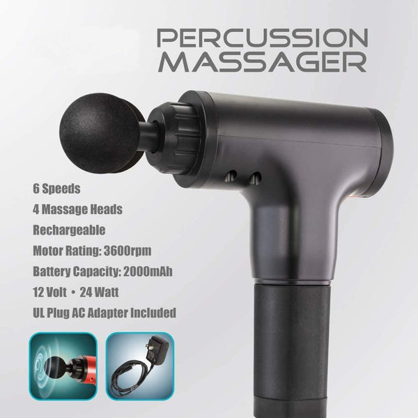 Cordless 12 Volt Deep tissue Percussion Massager