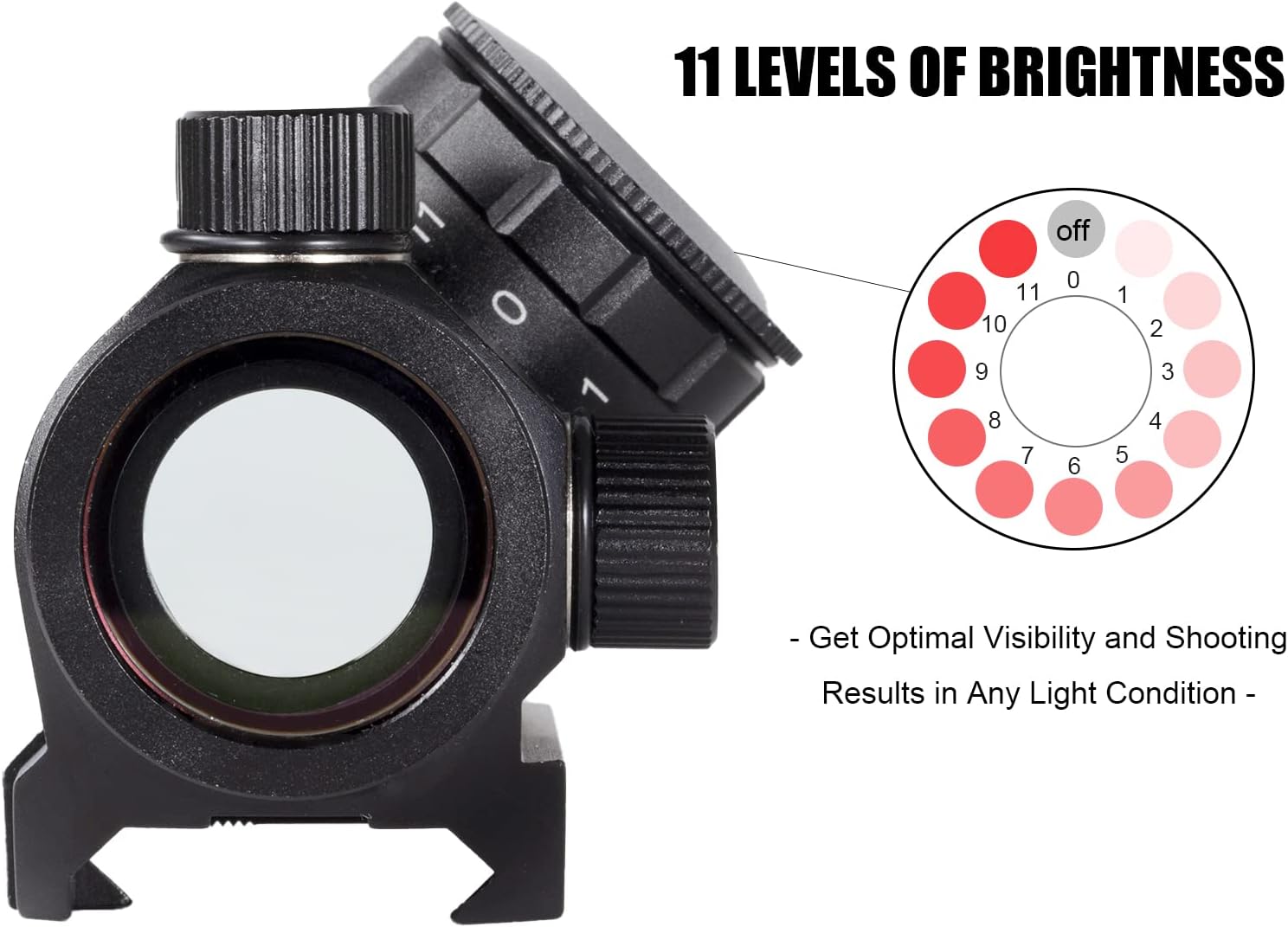 M1K Tactical Red Dot Sight