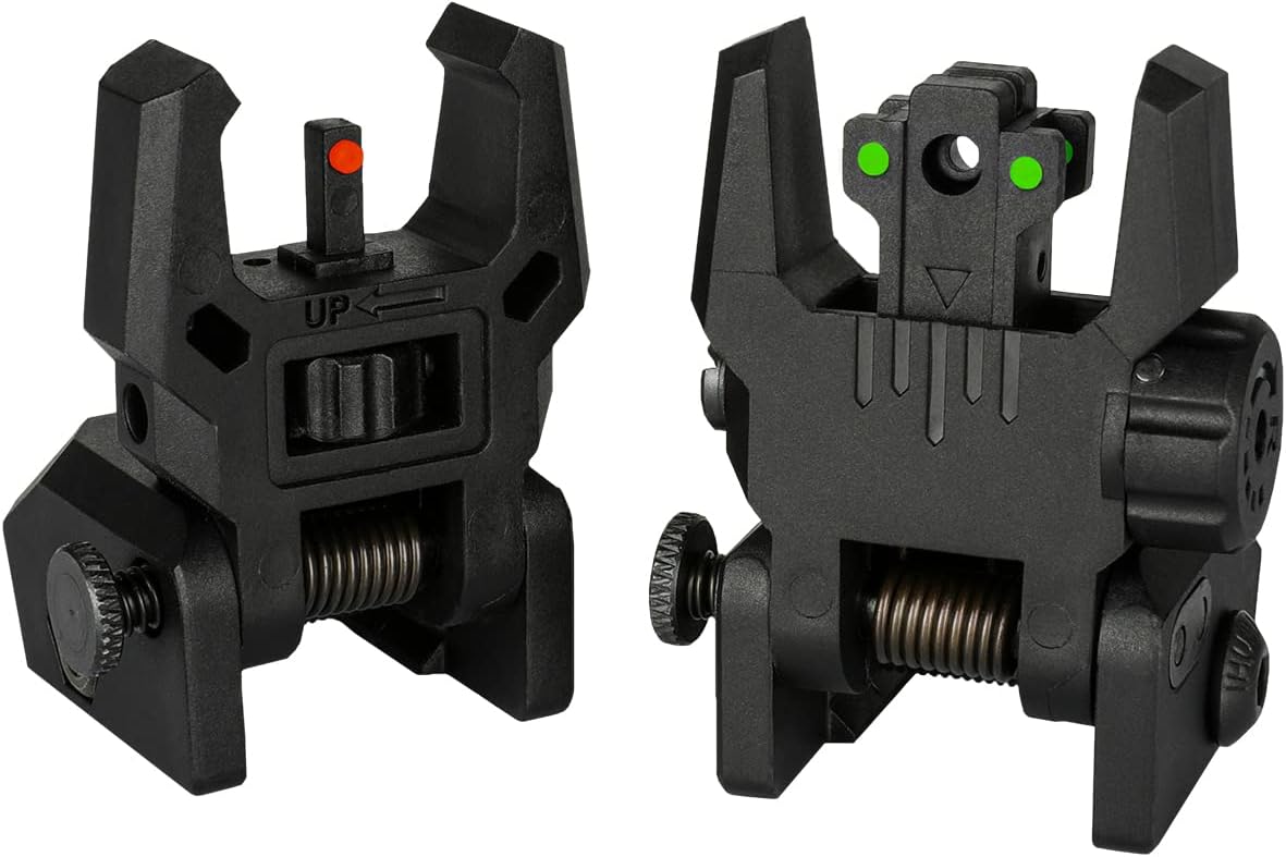 Fiber Optic Sights with Green and Red Optics Dots