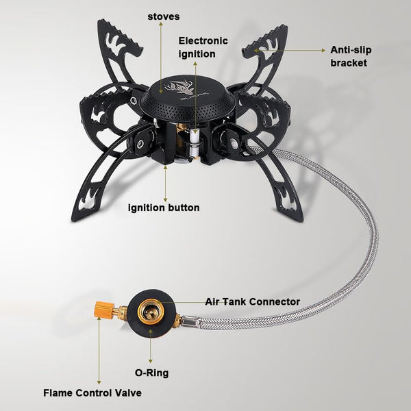 Outdoor Electronic Ignition Portable Stove