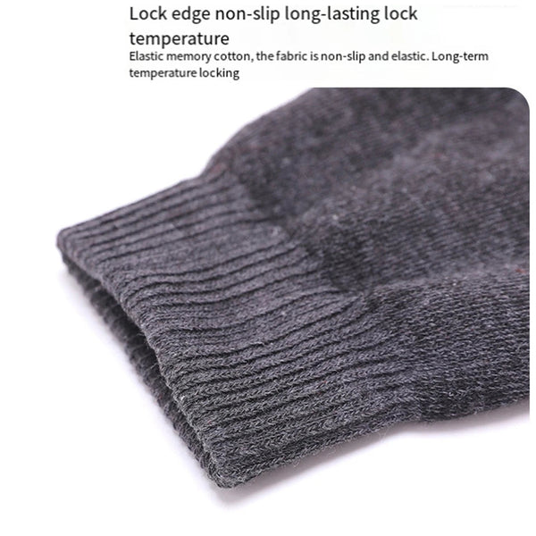 2pcs Cashmere Leg Warmer, Wool Warm Thickened And Fleece for Men's & Women