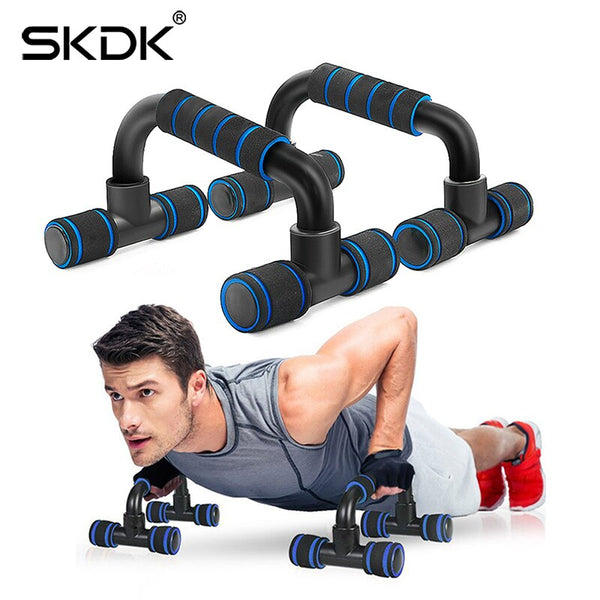 Strong Pushup Stands with Soft Foam Grip and Non-Slip Bars