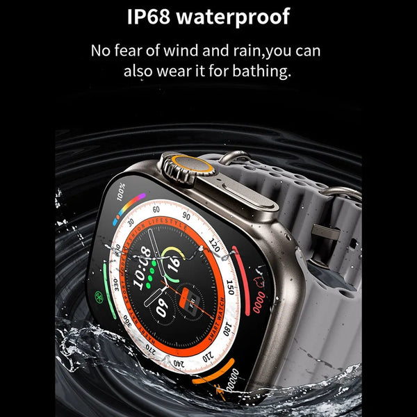 Watch 8Ultra Smart Watch, Compatible With iPhone & Android - Premium Quality