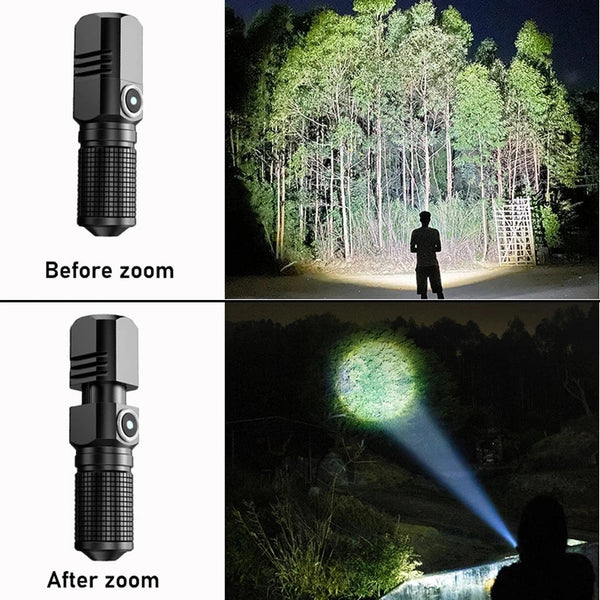 Rechargeable Ultra Bright Mini Flashlight Torch