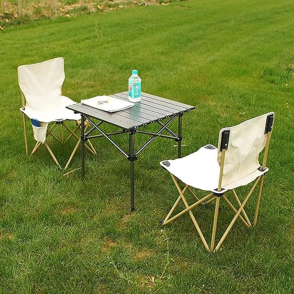 Outdoor Camping Folding Table (53×51×50cm)