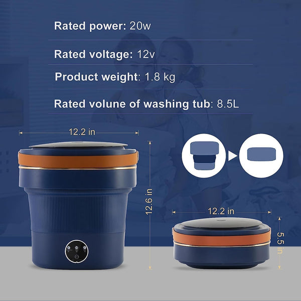 Portable Mini Washing Machine and Dryer