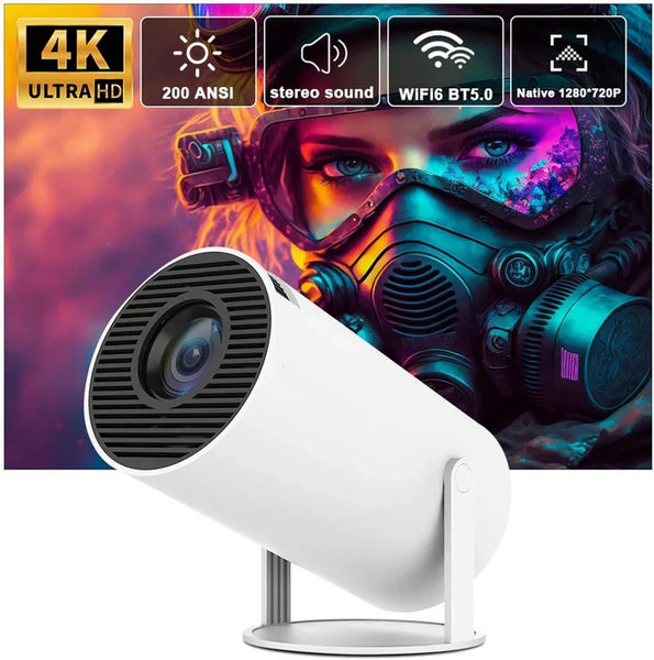 Hanif Trades Mini High Resolution 4K Projector