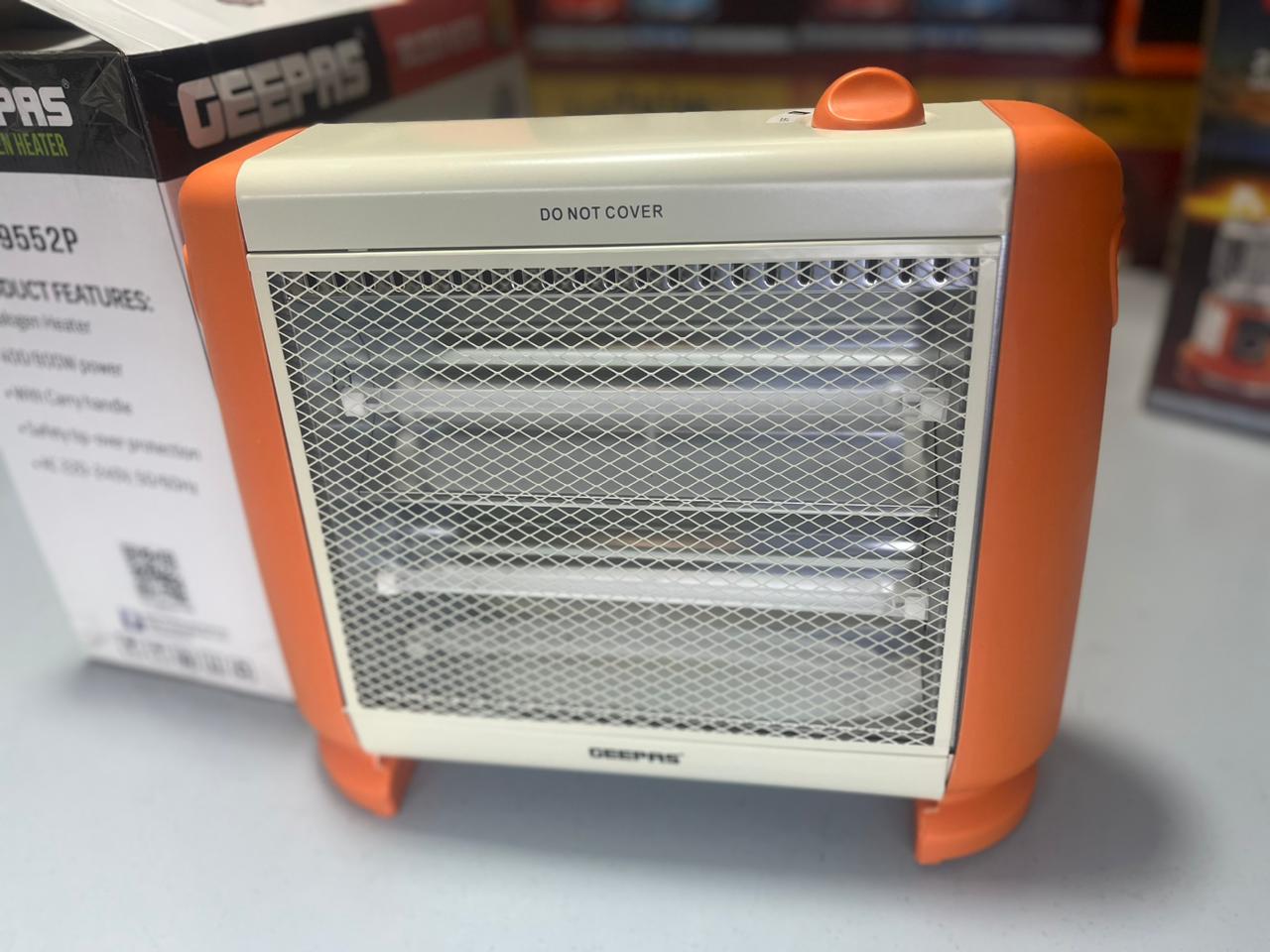 Geepas Halogen Heater 400/800 Power