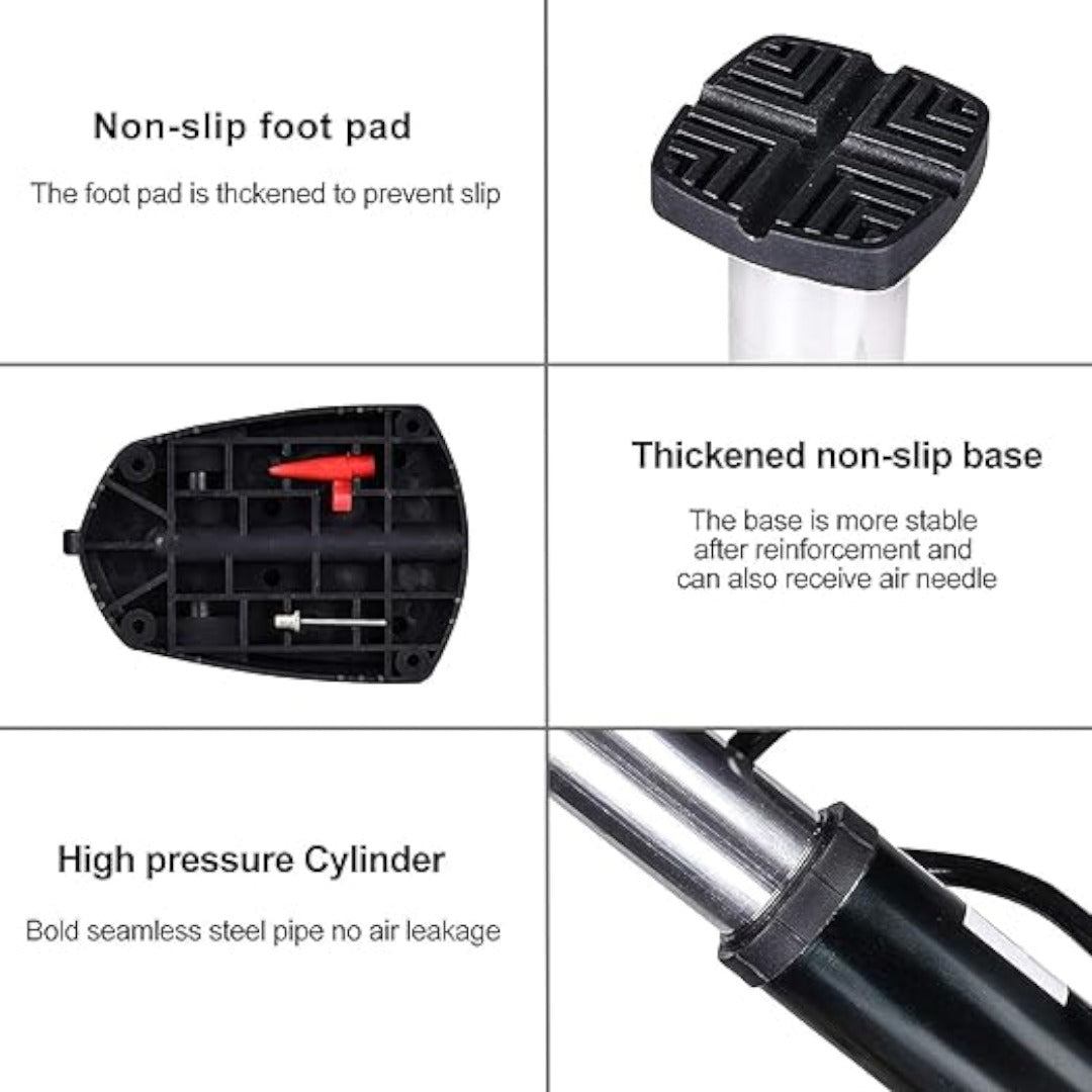 Foot Activated Portable Mini Tire Pump