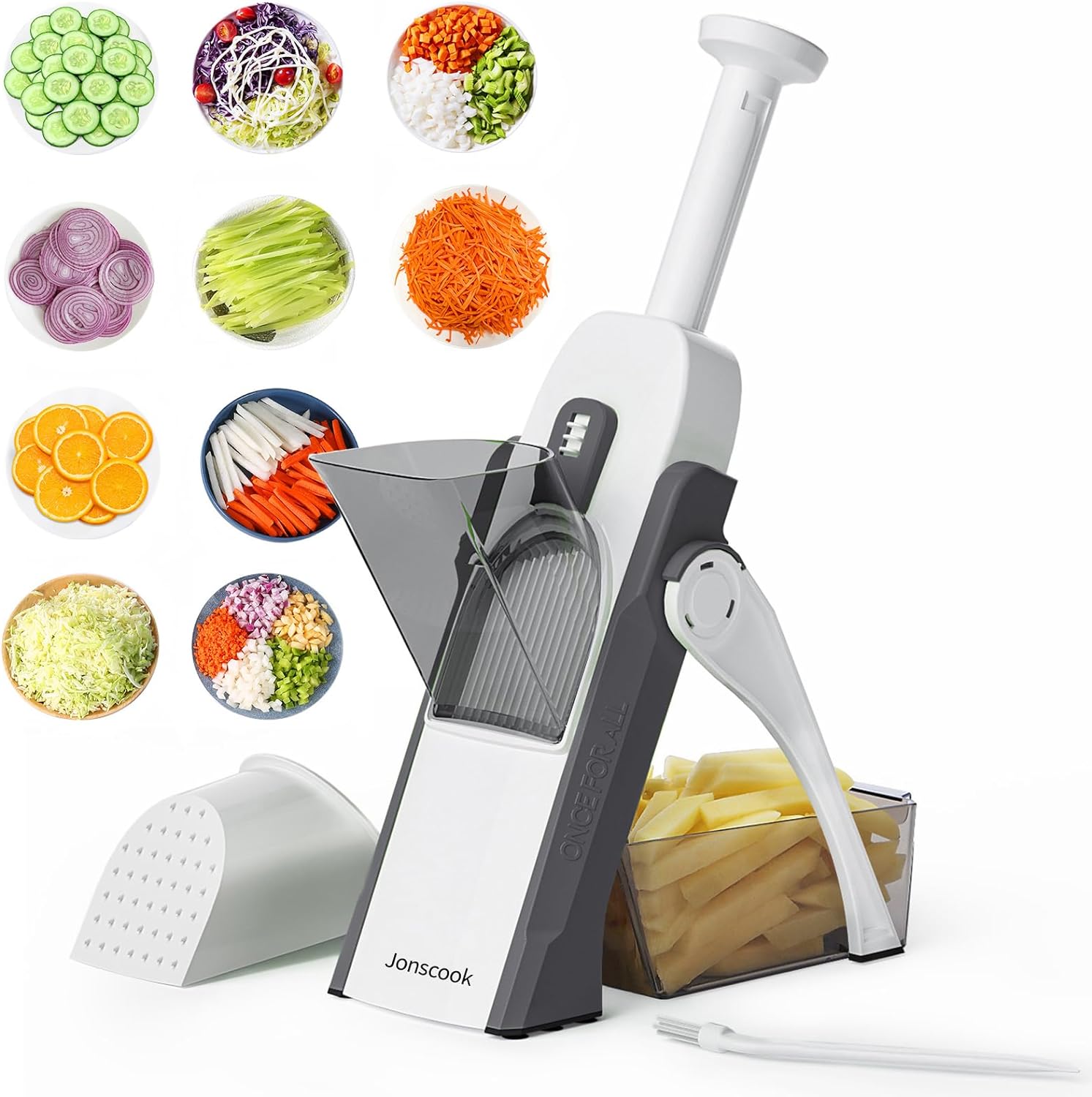 Hanif Trades Ramazan GIFT Vegetable Cutter, French Fry Cutter Onion Chopper Vegetable Slicer Fruit Cutter Dicer, Multifunctional Kitchen Gadgets