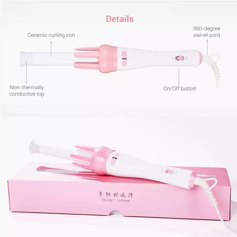 Automatic Hair Curler, Ceramic Hair Styling Curling Iron