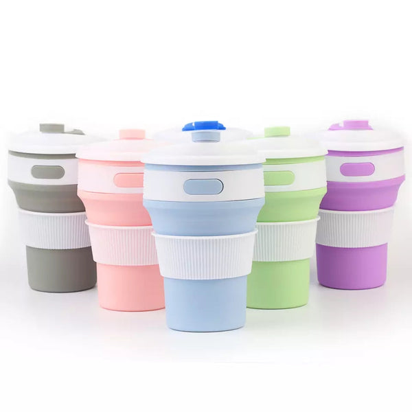 Foldable & Portable Travel Cup for Outdoor, Reusable