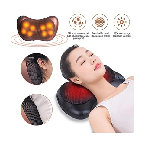 Car Pillow/ Cushion Massager- Relax & Recharge Anywhere