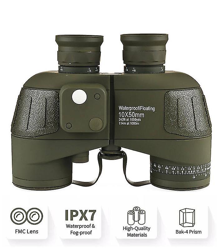 YD Optical 10x50 Hunting Binoculars with Rangefinder