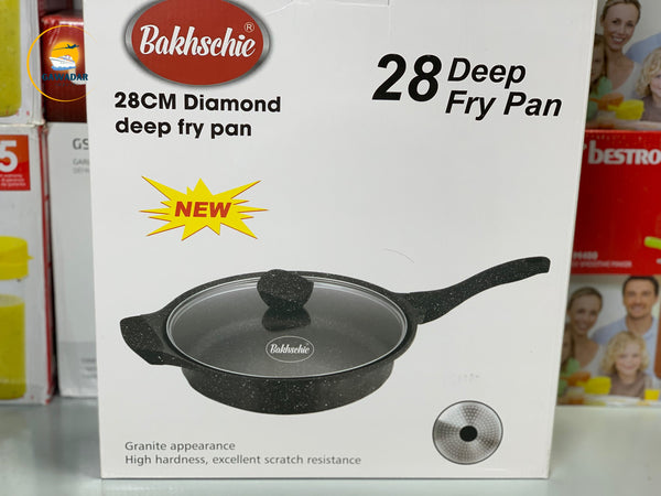 Bakhschie Brand Pure Granite non-stick Deep Frying Pan