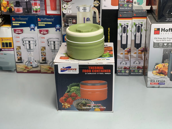 Dinnerware Hot&Cold Kitchen Food Containers 1.2L, 3.0L and 6.5L Stainless Steel Thermal Insulation