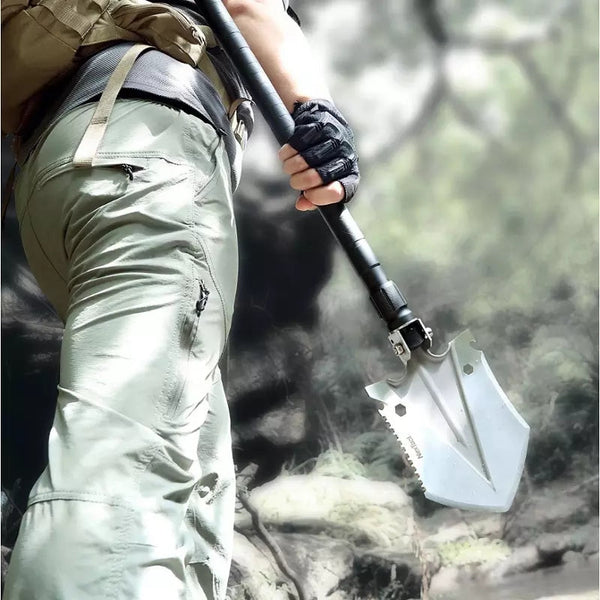 Foldable Multifunction Tactical Shovel Set