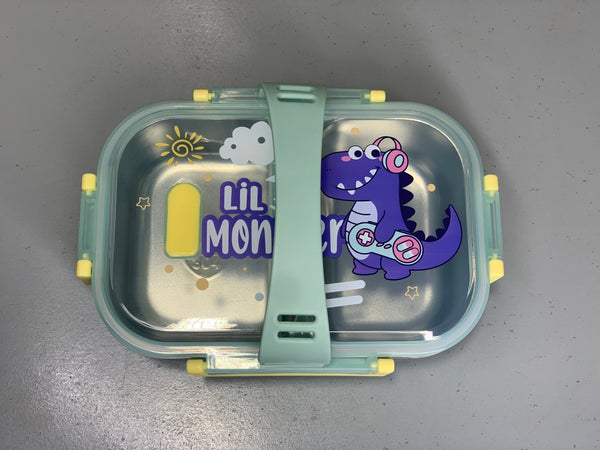 Stainless Steel Double Layer Kids Lunch Box 700ml