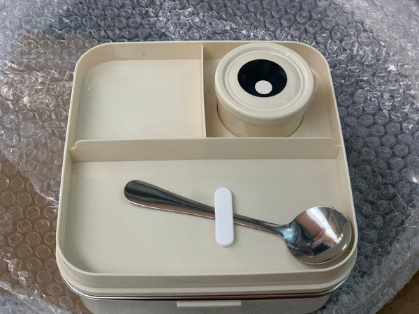 Kids Lunch Box with Spoon Stainless Steel