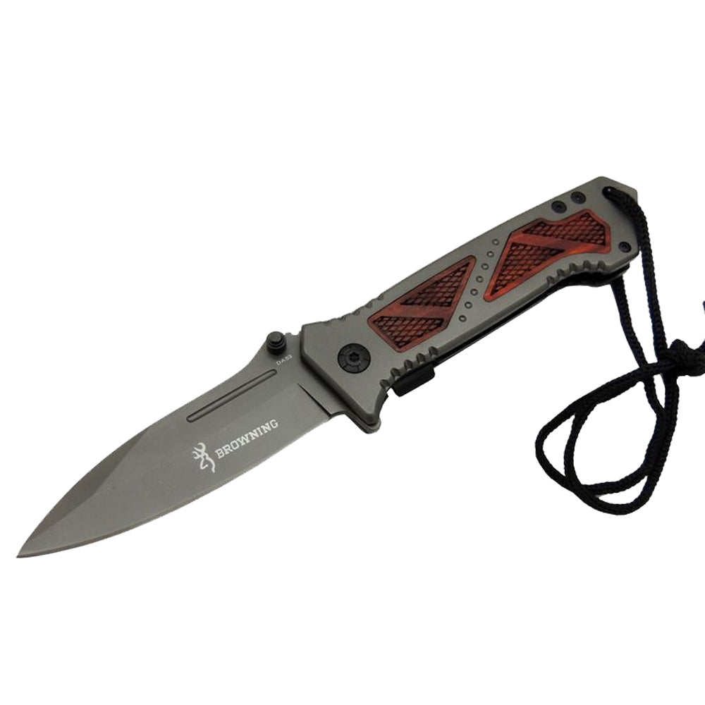 Browning DA53 Matte Titanium Outdoor Knife