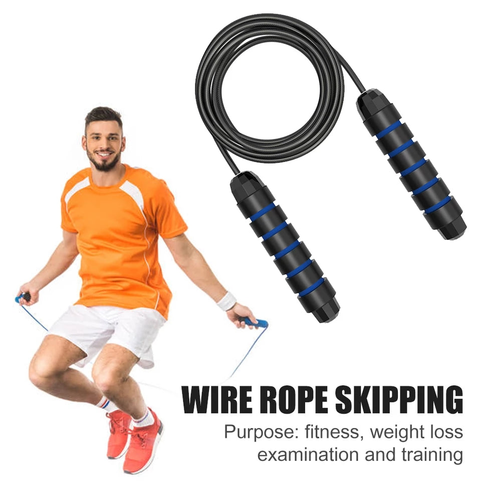 Adjustable Jumping Ropes with Skin-Friendly Foam Handles