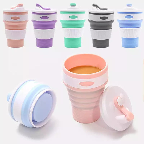 Foldable & Portable Travel Cup for Outdoor, Reusable