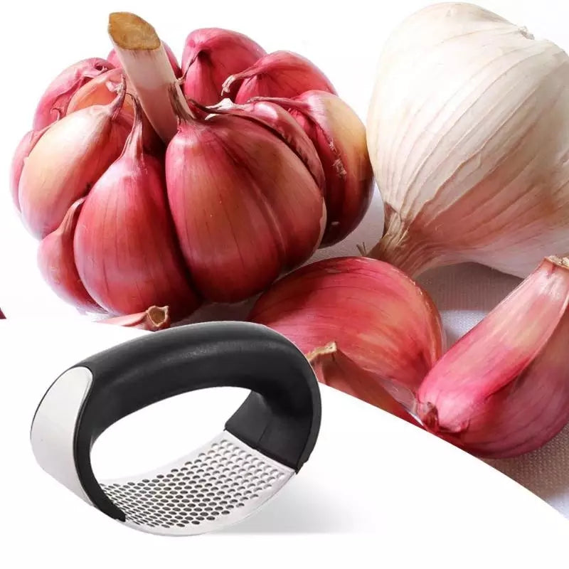 Professional Stainless Steel Garlic Presser