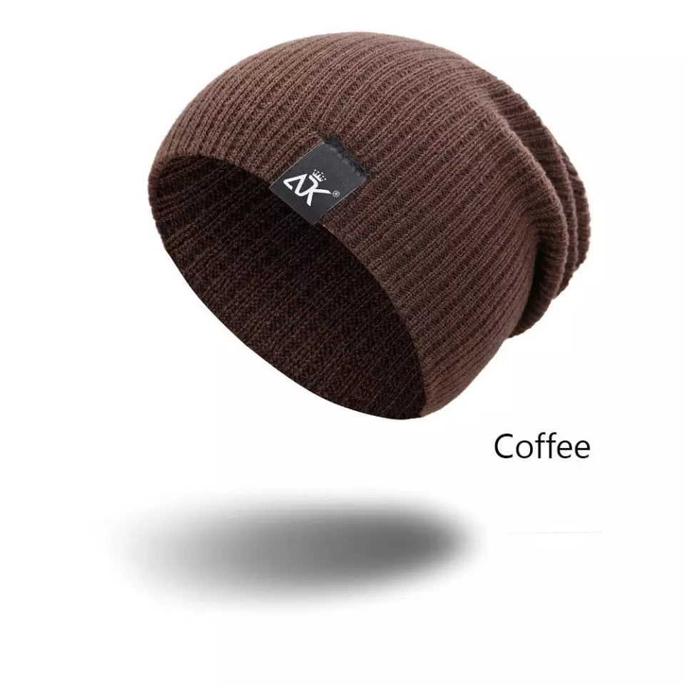 BUY 2 GET 2 FREE - 4Pcs Knitted New Fashion Breathable Winter Warm Beanie Cap for Men Women.